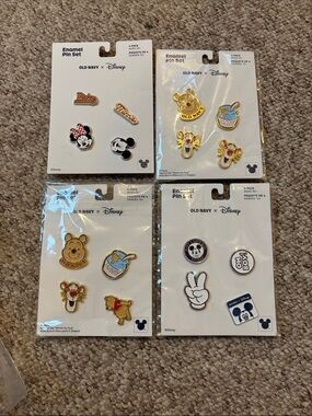 Old Navy Disney Enamel Pin Packs